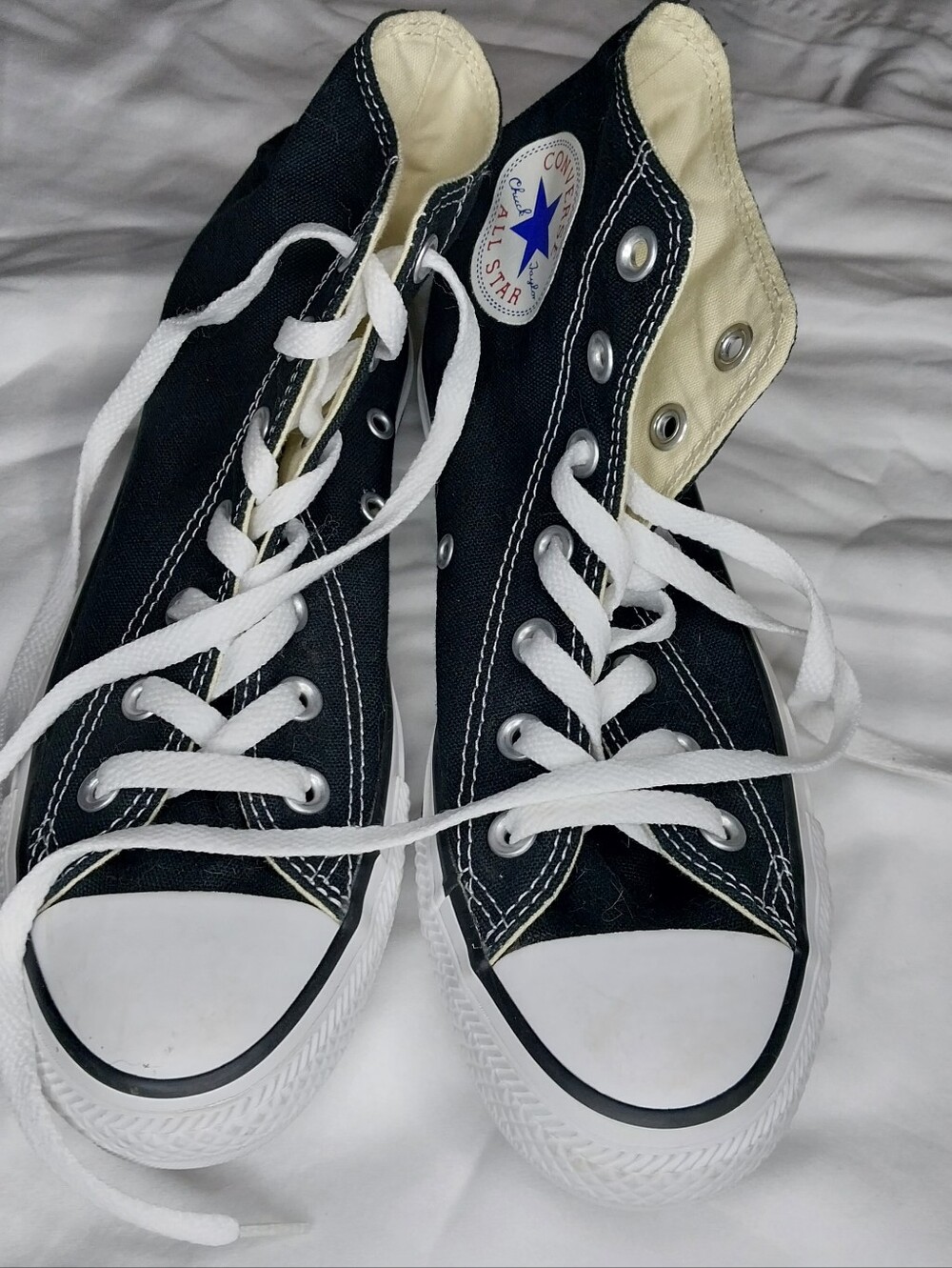 Converse Chuck Taylor All Star Black & White High Top Sneakers